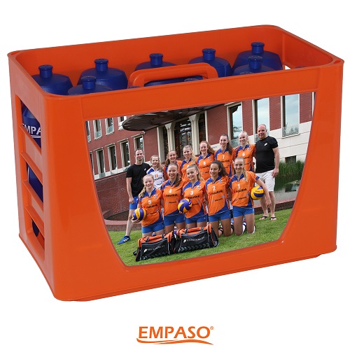 EMPASO TeamKiste Flaschenhalter Fußball Flaschenträger Fußball Trinkflaschen Set